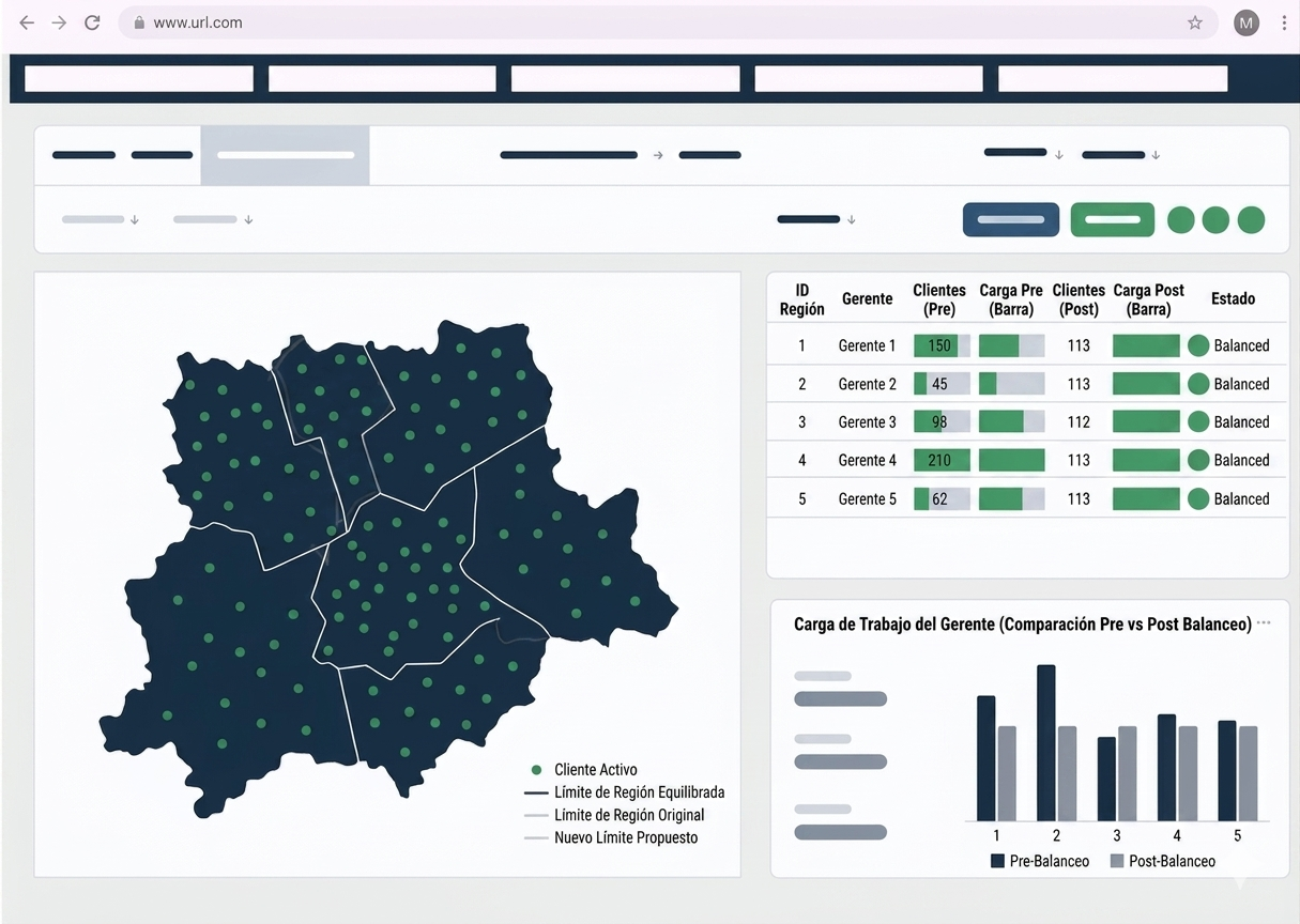 Dashboard Balanceo