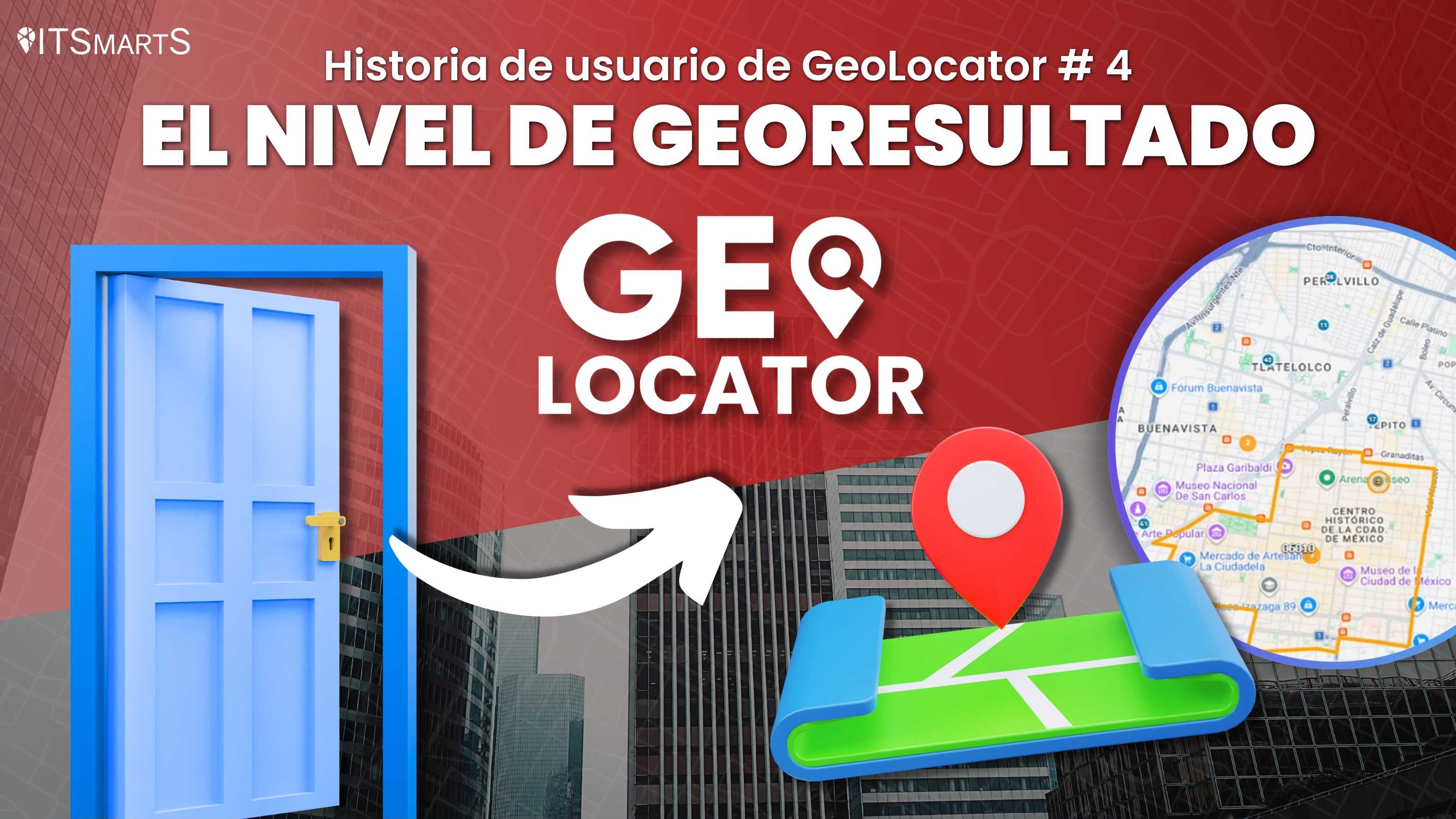 Historia de usuario de GeoLocator # 4: El nivel de GeoResultado