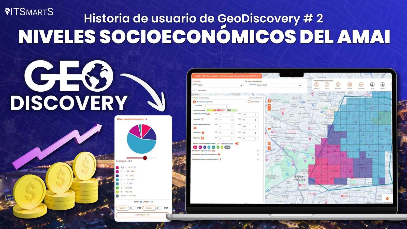 Historia de usuario de GeoDiscovery # 2: Niveles SocioEconómicos del AMAI